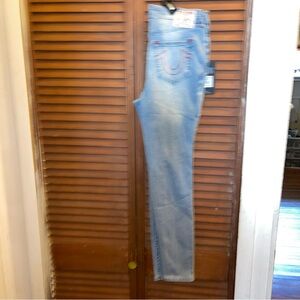 True Religion Jeans Women’s Size 29 (30” Waist) “Halle” Super Skinny Inseam 28.5